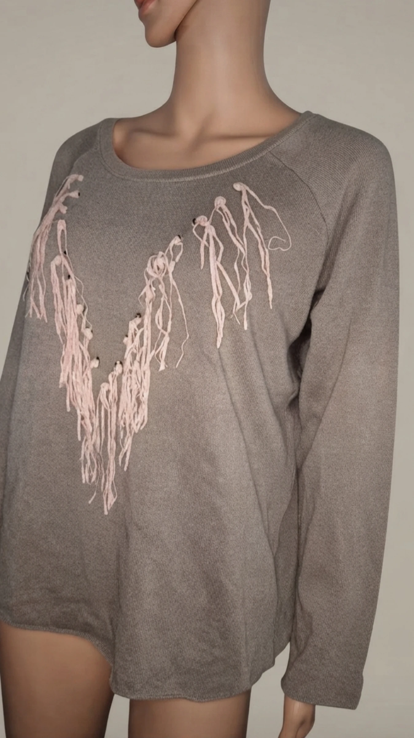 Sweat Leon & Harper franges taille L